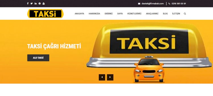 Taksi Durağı Web Sitesi - Taksi Durağı Web Sitesi Demosu - Taksi Durağı Web Sitesi Teması - Taksi Durağı Sitesi Yazılımı - Taksi Durağı Sitesi Scripti - Hazır Taksi Durağı Sitesi